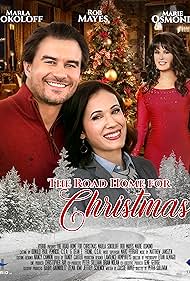 Marie Osmond, Marla Sokoloff, and Rob Mayes in The Road Home for Christmas (2019)