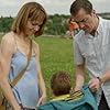 James Nesbitt, Frances O'Connor, and Oliver Hunt in The Missing (2014)