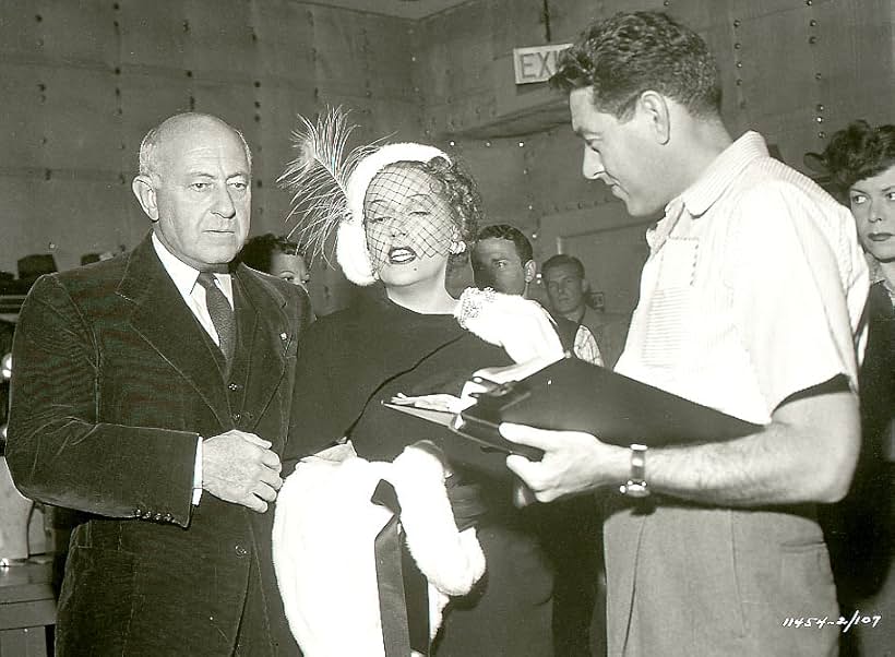 Cecil B. DeMille, Stan Johnson, and Gloria Swanson in Sunset Boulevard (1950)