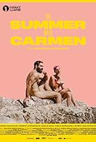 Yorgos Tsiantoulas and Andreas Labropoulos in The Summer with Carmen (2023)