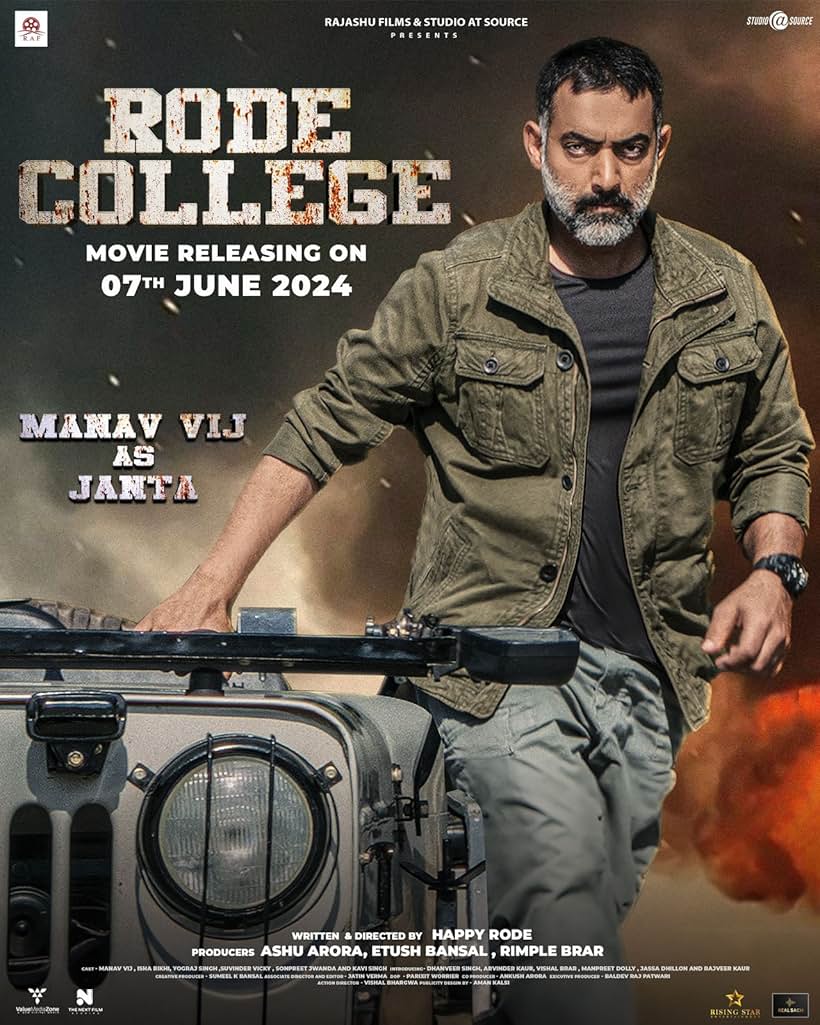 Manav Vij in Rode College (2024)