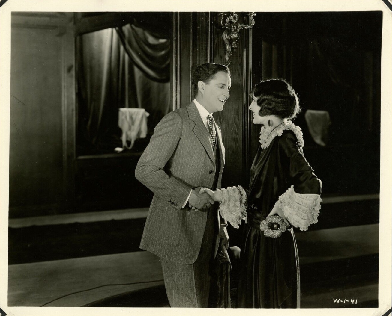 Billie Dove and Bryant Washburn in Try and Get It (1924)