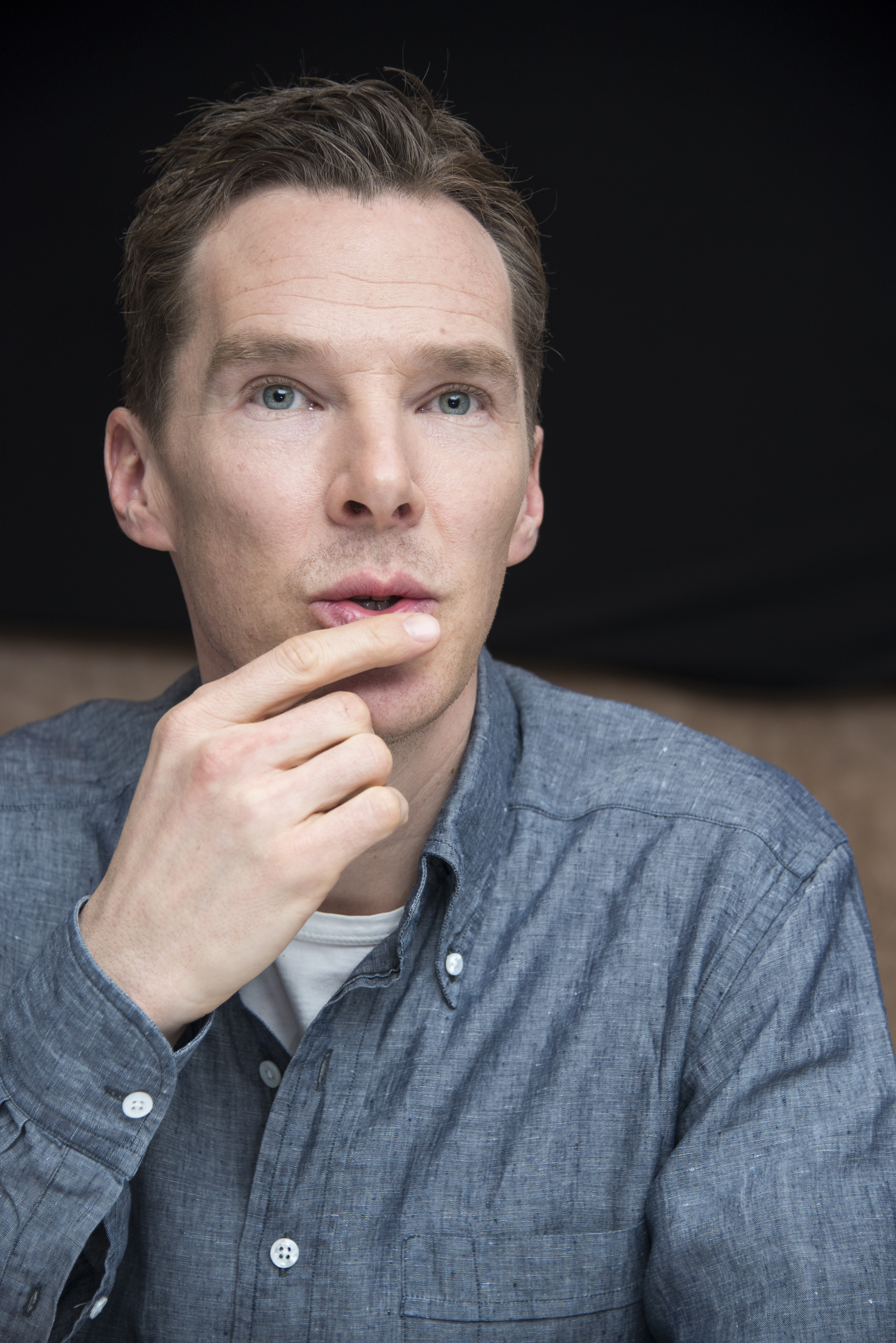 Benedict Cumberbatch at an event for The Child in Time (2017)