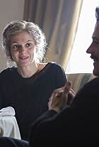 Klára Issová and Johnny Flynn in Genius (2017)