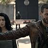 Nico Tortorella and Alexa Mansour in The Walking Dead: World Beyond (2020)