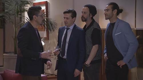 Néstor Cantillana, Álvaro Espinoza, Pablo Macaya, and Pablo Cerda in Pacto de Sangre (2018)