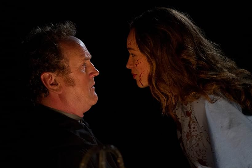 Colm Meaney and Alycia Debnam-Carey in The Devil's Hand (2014)