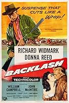 Donna Reed and Richard Widmark in Backlash (1956)