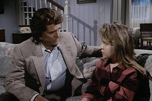 Michael Landon and Natalie Gregory in Highway to Heaven (1984)