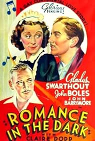 John Barrymore, John Boles, and Gladys Swarthout in Romance in the Dark (1938)