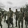 David Boreanaz, Neil Brown Jr., A.J. Buckley, Tyler Grey, Judd Lormand, Justin Melnick, and Dita The Hair Missile Dog in SEAL Team (2017)