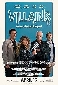 Colin Mochrie, Billy Mann, Mallory Everton, and Jason Gray in Villains Inc (2023)