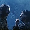 Jim Caviezel and Luca Lionello in The Passion of the Christ (2004)