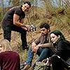 Skyler Samuels, Blair Redford, Emma Dumont, and Sean Teale in The Gifted (2017)