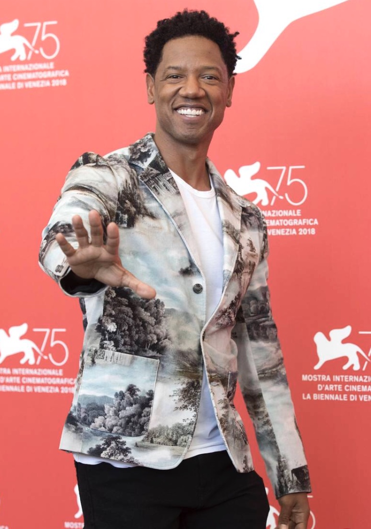 Tory Kittles press day at Venice Film Festival