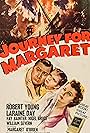 Robert Young, Laraine Day, and Margaret O'Brien in Journey for Margaret (1942)