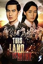 Pierre Png, Elly Gaskell, Joe Jasmi, Rebecca Lim, Shabir, Sugie Phua, and Sora Ma in This Land is Mine (2021)