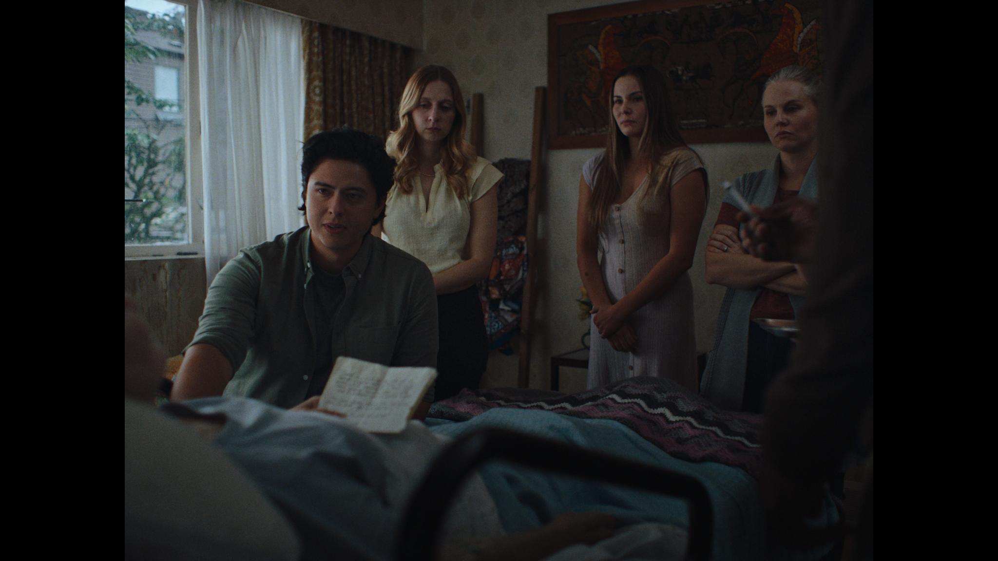 P. Lynn Johnson, Ashley Alexander, Jordan Connor, Corina Bizim, and Zoe Fraser in The Worst Day Ever? (2024)