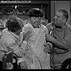 Moe Howard, Larry Fine, and Joe DeRita in The Three Stooges Meet Hercules (1962)