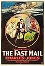 Harry Dunkinson, Buck Jones, and Eileen Percy in The Fast Mail (1922)