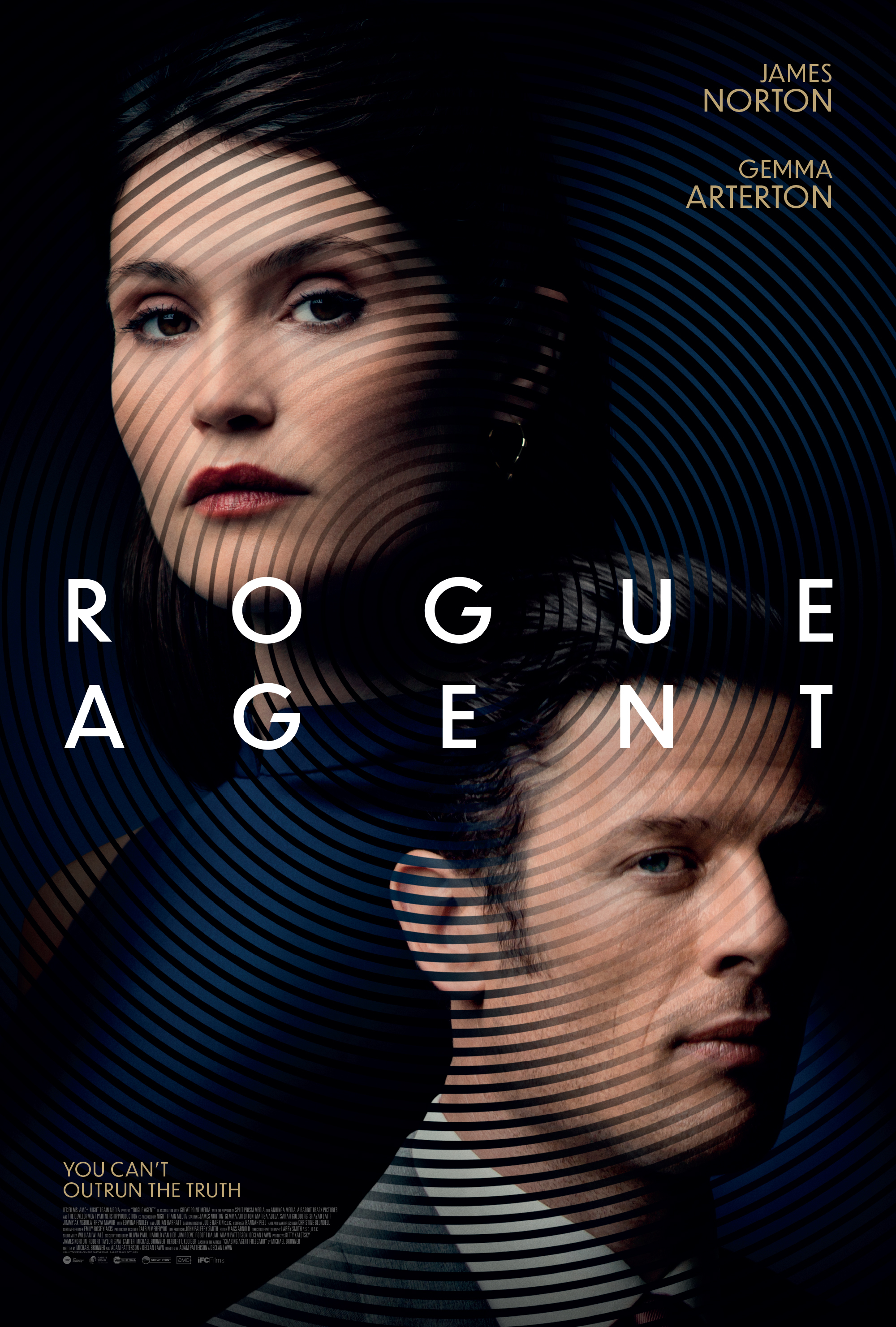 Gemma Arterton and James Norton in Rogue Agent (2022)