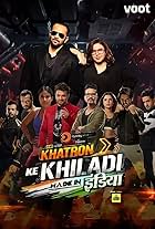 Rohit Shetty, Bharti Singh, Jasmin Bhasin, Nia Sharma, and Karan Wahi in Khatron Ke Khiladi - Made in India (2020)