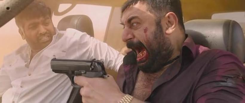 Arvind Swamy and Vijay Sethupathi in Chekka Chivantha Vaanam (2018)