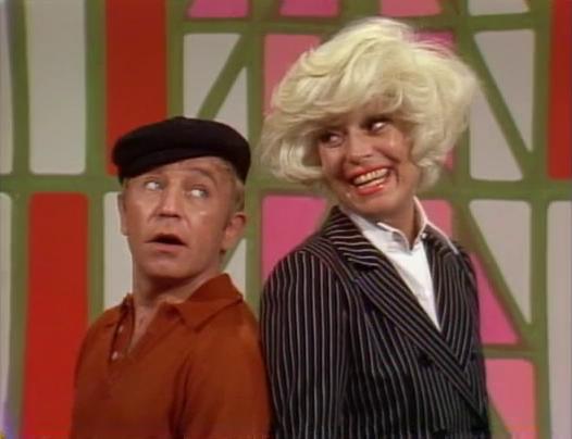 Henry Gibson and Carol Channing in Rowan & Martin's Laugh-In (1967)