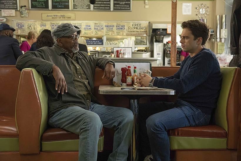 Samuel L. Jackson and Sebastian Stan in The Last Full Measure (2019)