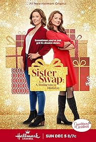 Ashley Williams and Kimberly Williams-Paisley in Sister Swap: A Hometown Holiday (2021)