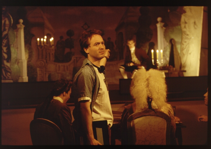 Simon Capet, Bernard Cuffling, Lauren K. Robek, and Alex Zahara in Evirati (2000)