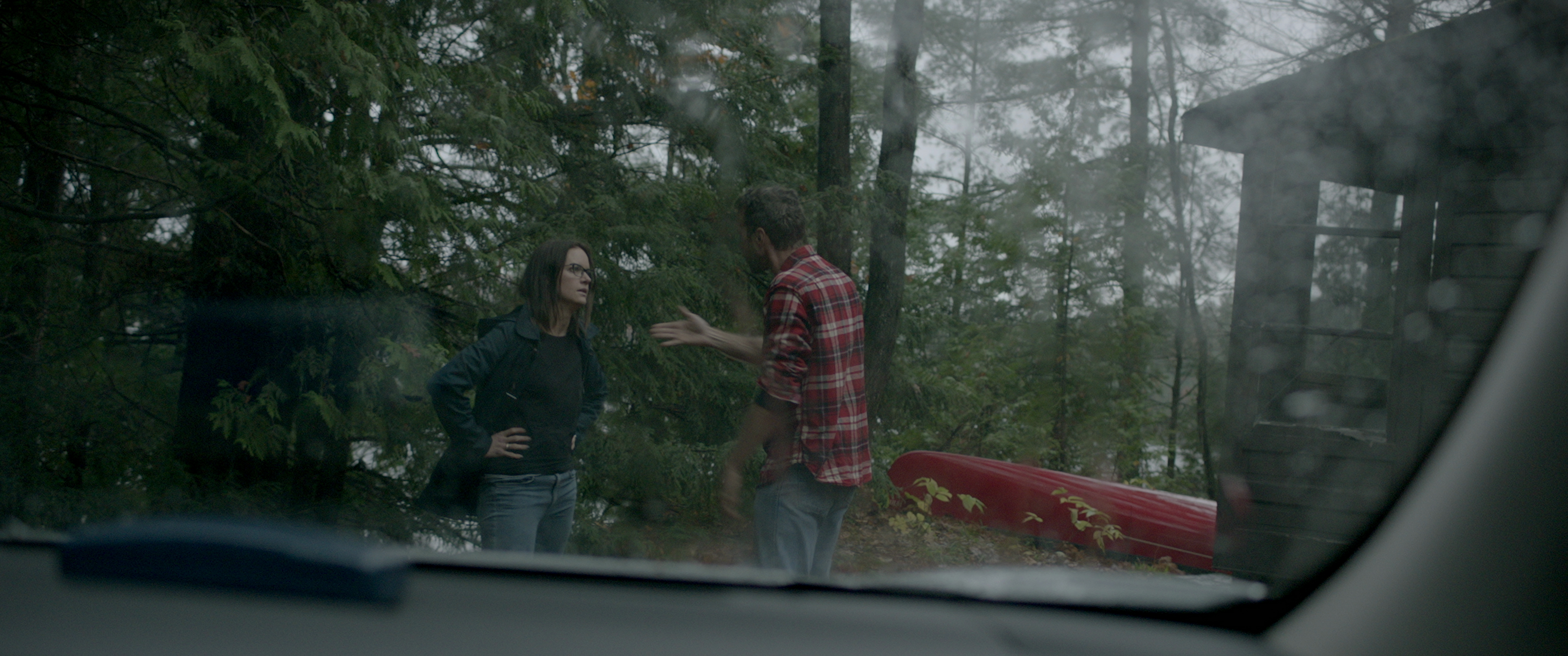 Steven McCarthy and Elizabeth Whitmere in A View of the Lake (2018)