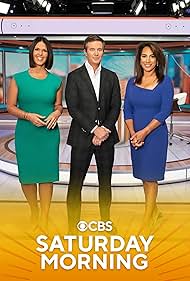 Dana Jacobson and Jeff Glor in CBS Saturday Morning