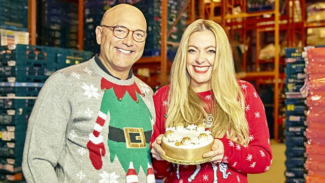 Gregg Wallace and Cherry Healey in Inside the Factory (2015)