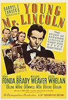 Henry Fonda, Alice Brady, and Marjorie Weaver in Young Mr. Lincoln (1939)