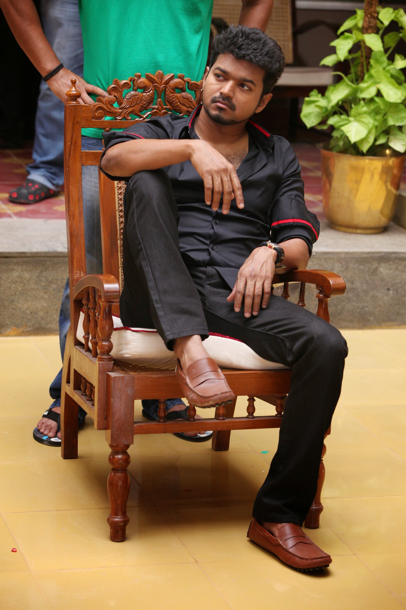 Joseph Vijay in Jilla (2014)