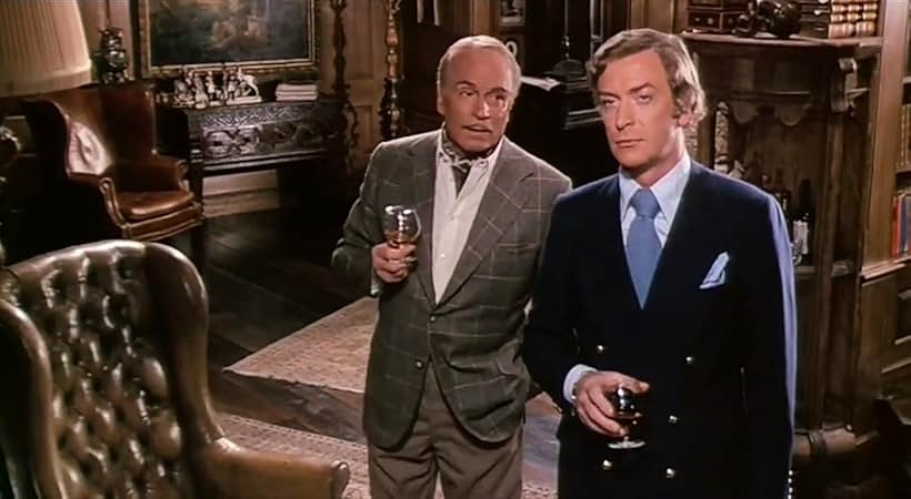 Laurence Olivier and Michael Caine in Sleuth (1972)