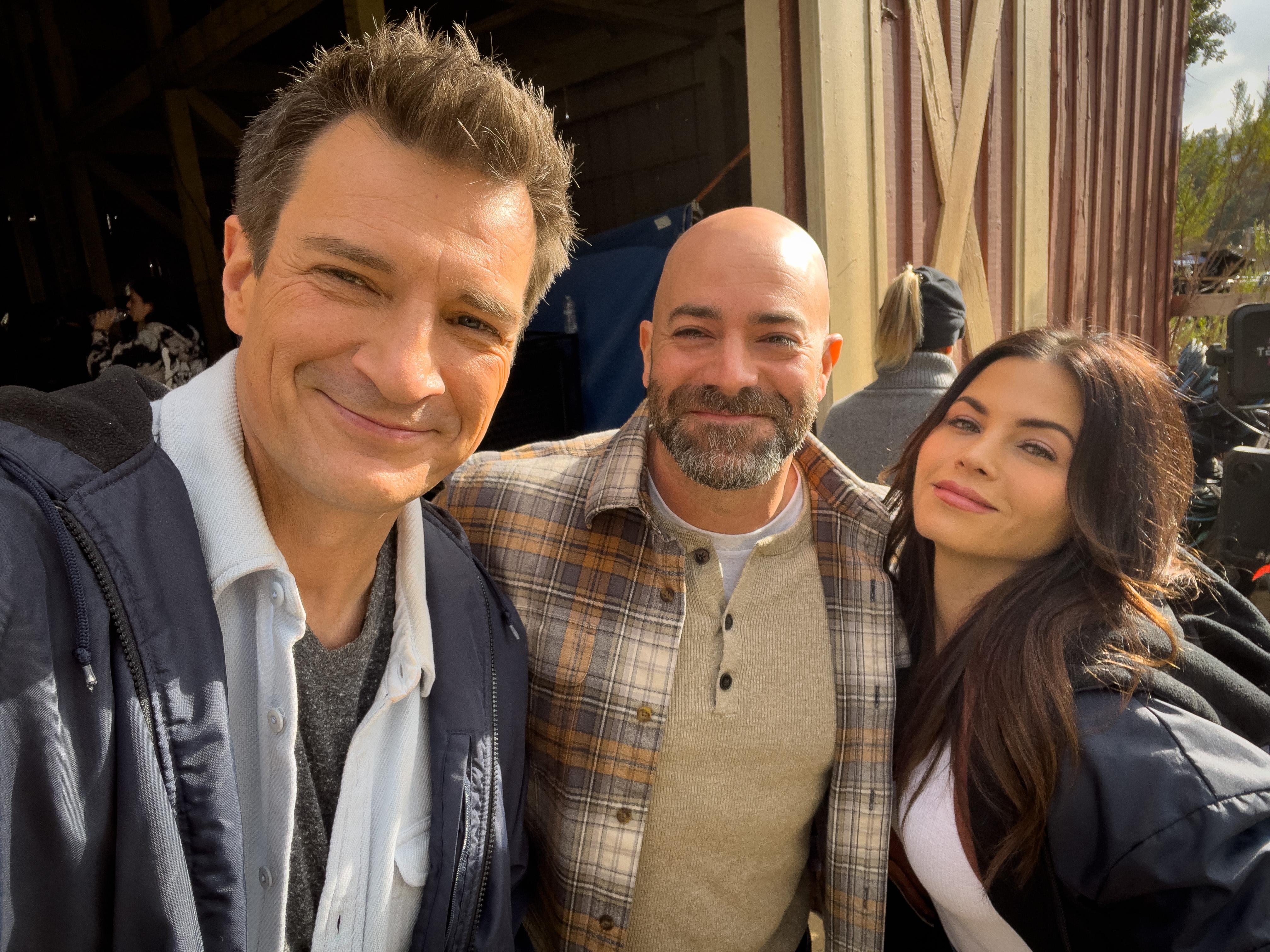 "The Rookie" on ABC with Jenna Dewan and Nathan Fillion