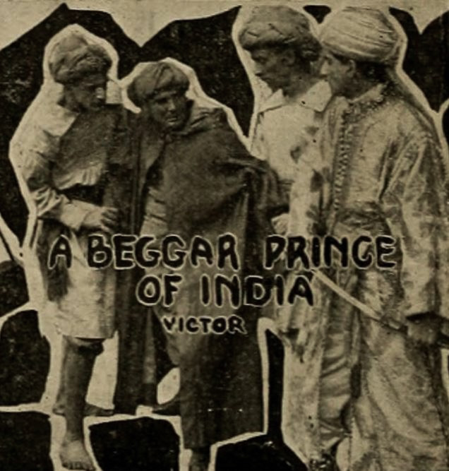 Walter Miller in A Beggar Prince of India (1914)