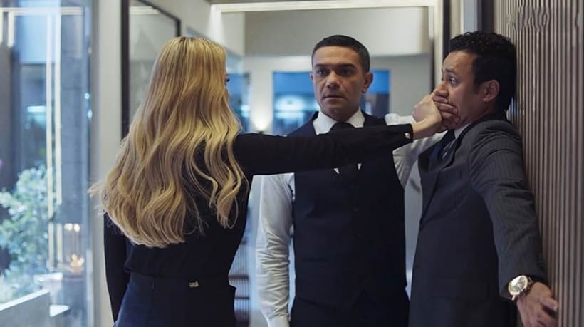 Ahmed Dawood, Asser Yassin, and Reem Mostafa in Suits (2022)