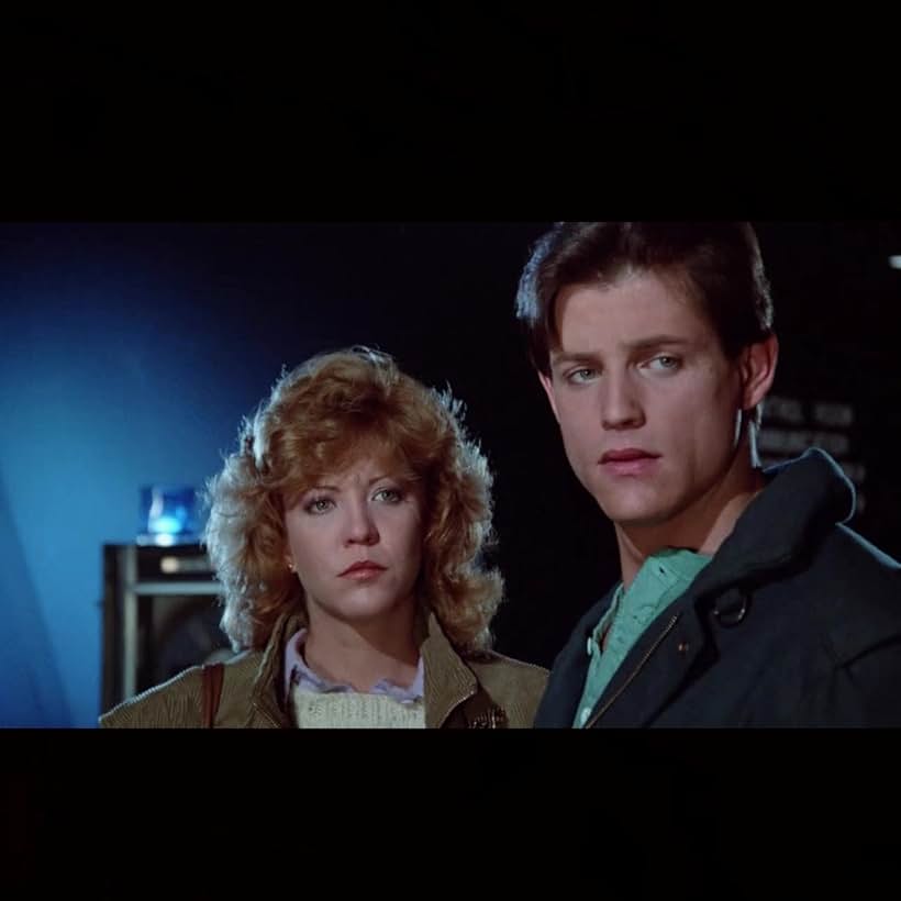 Nancy Allen and Michael Paré in The Philadelphia Experiment (1984)