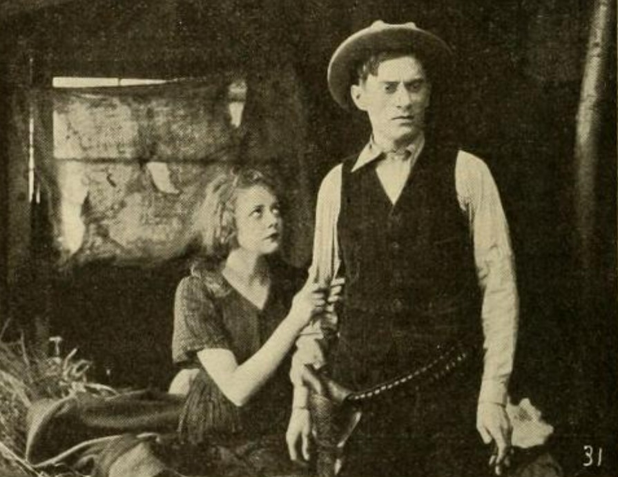 William Nigh and Violet Palmer in The Blue Streak (1917)