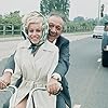 Sidney James and Barbara Windsor in Carry on Girls (1973)