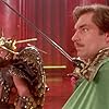 Brian Blessed and Timothy Dalton in Flash Gordon (1980)