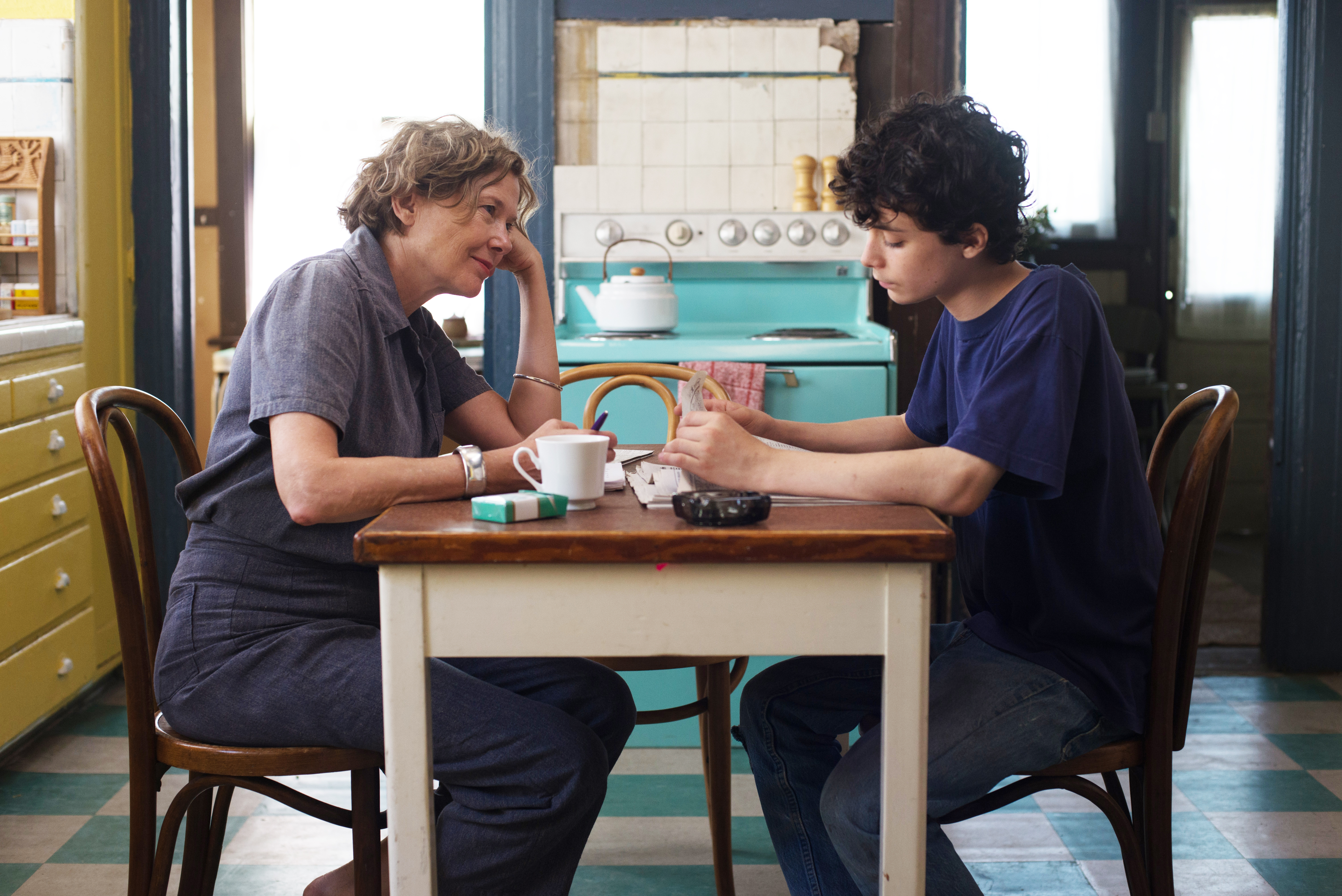 Annette Bening and Lucas Jade Zumann in 20th Century Women (2016)