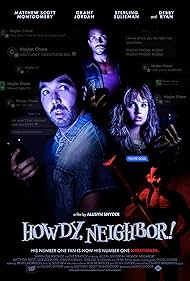 Sterling Sulieman, Debby Ryan, Matthew Scott Montgomery, and Grant Jordan in Howdy, Neighbor! (2023)