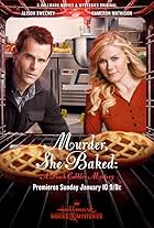 Cameron Mathison and Alison Sweeney in Murder, She Baked: A Peach Cobbler Mystery (2016)