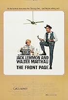 Jack Lemmon and Walter Matthau in The Front Page (1974)