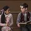 Owen Vaccaro and Vanessa Anne Williams in The House with a Clock in Its Walls (2018)