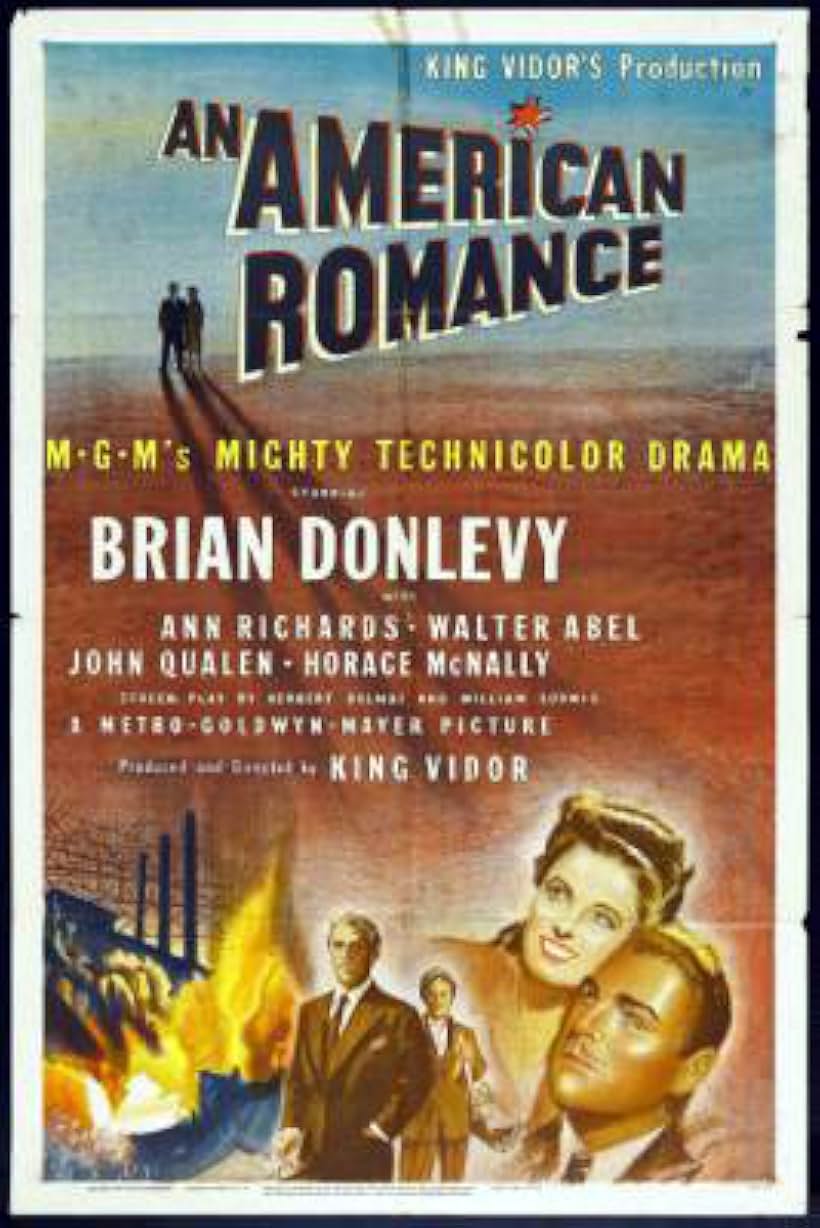 Brian Donlevy and Ann Richards in An American Romance (1944)